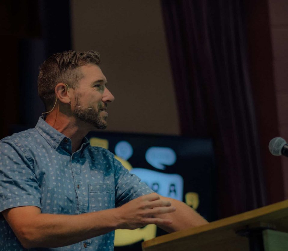 Colby Garman Preaching Pillar Dumfries